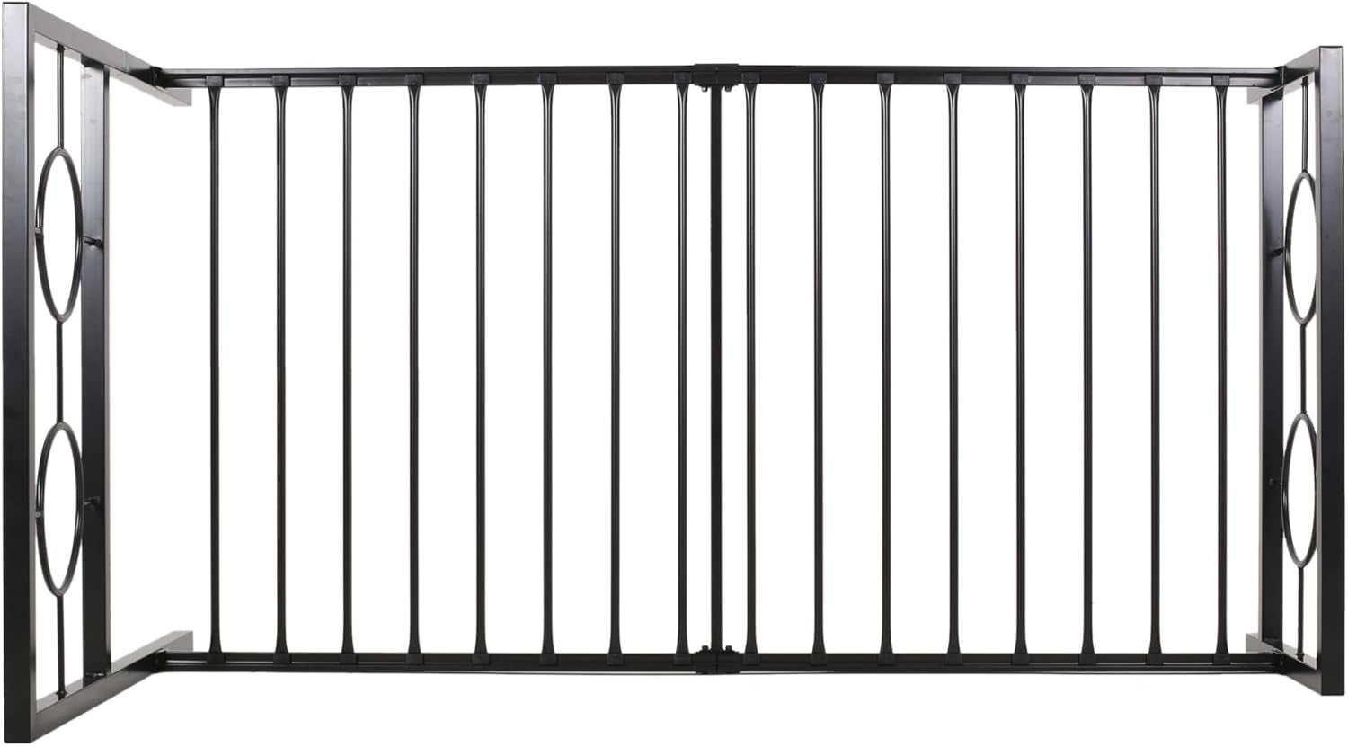 Francoise Modern Iron Twin Bed Frame, Flat Black