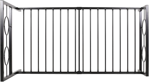 Francoise Modern Iron Twin Bed Frame, Flat Black