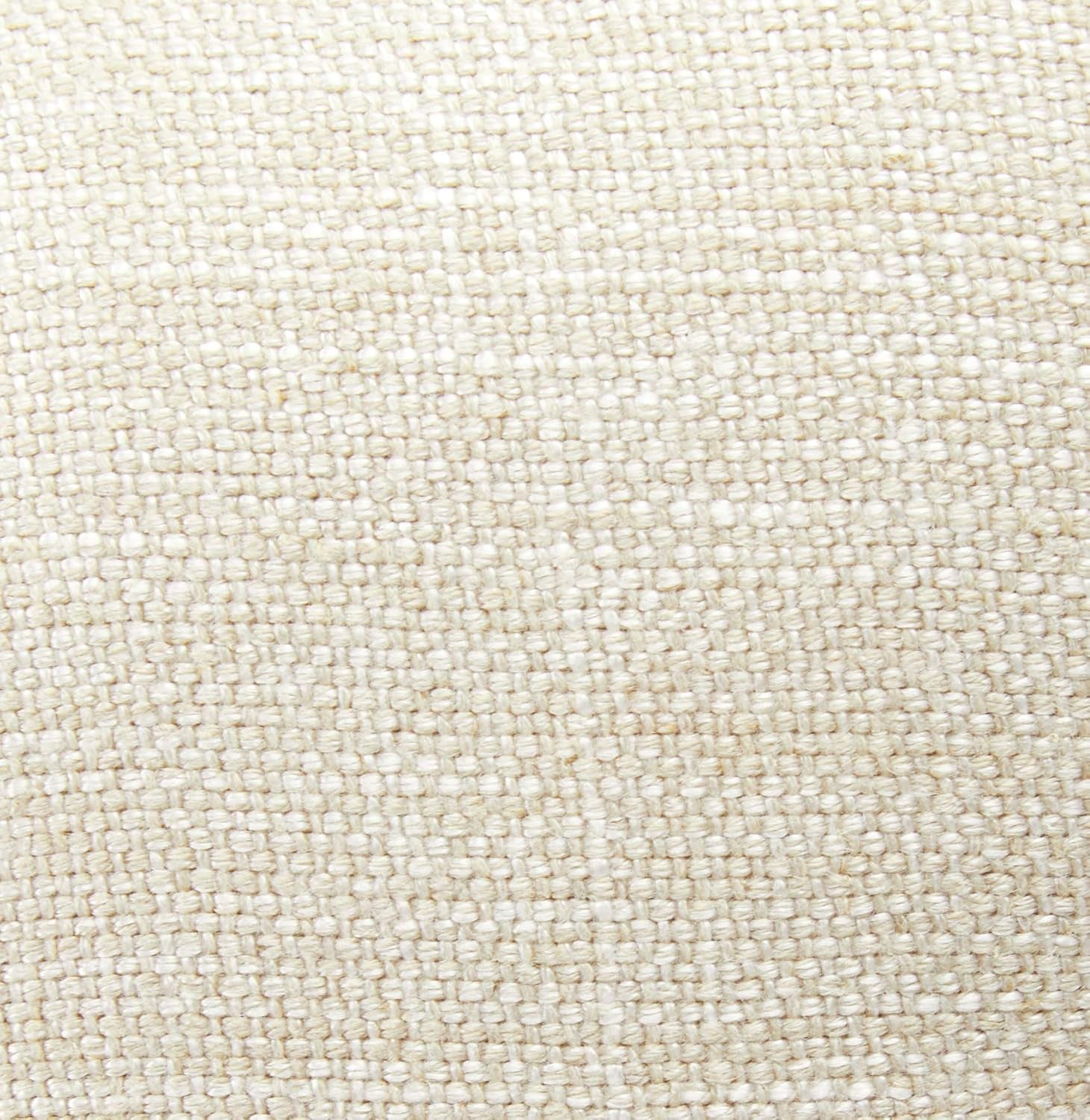 Jezebel Button Tufted Fabric Headboard, Queen, Light Beige