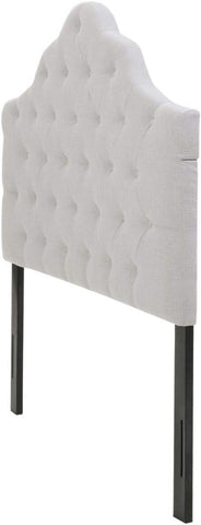 Christopher Knight Home Marlen Marina Fabric Queen/Full Tufted Headboard (Light Grey)