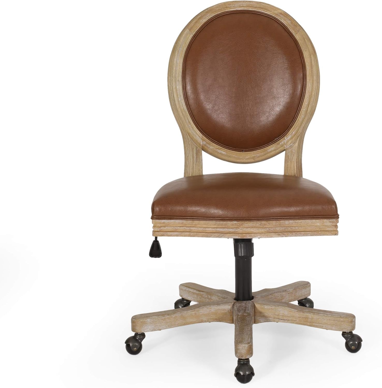 Pishkin Office Chair, Cognac + Natural