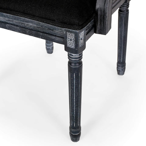 Maria DINING CHAIR SETS, Black + Gray