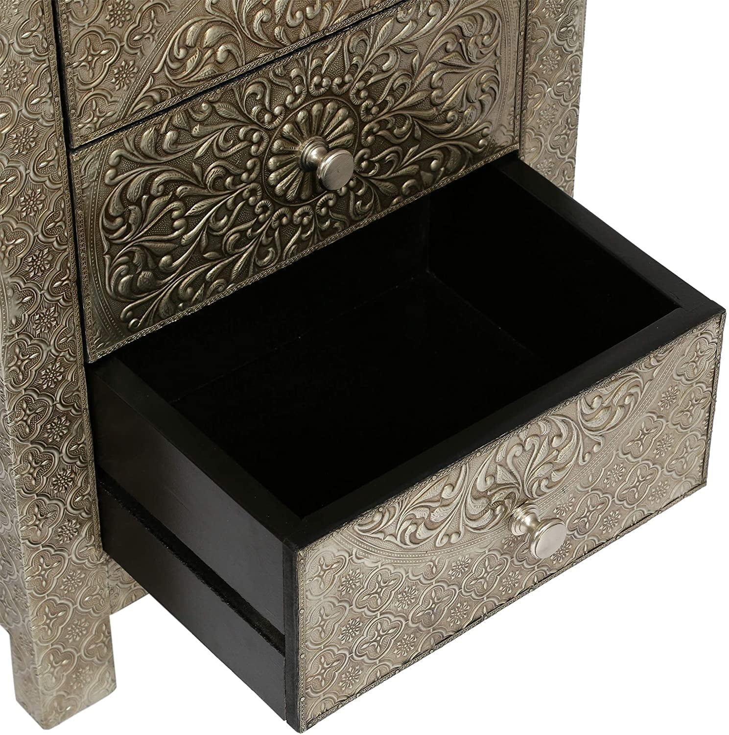 313907 NIGHTSTAND, Silver