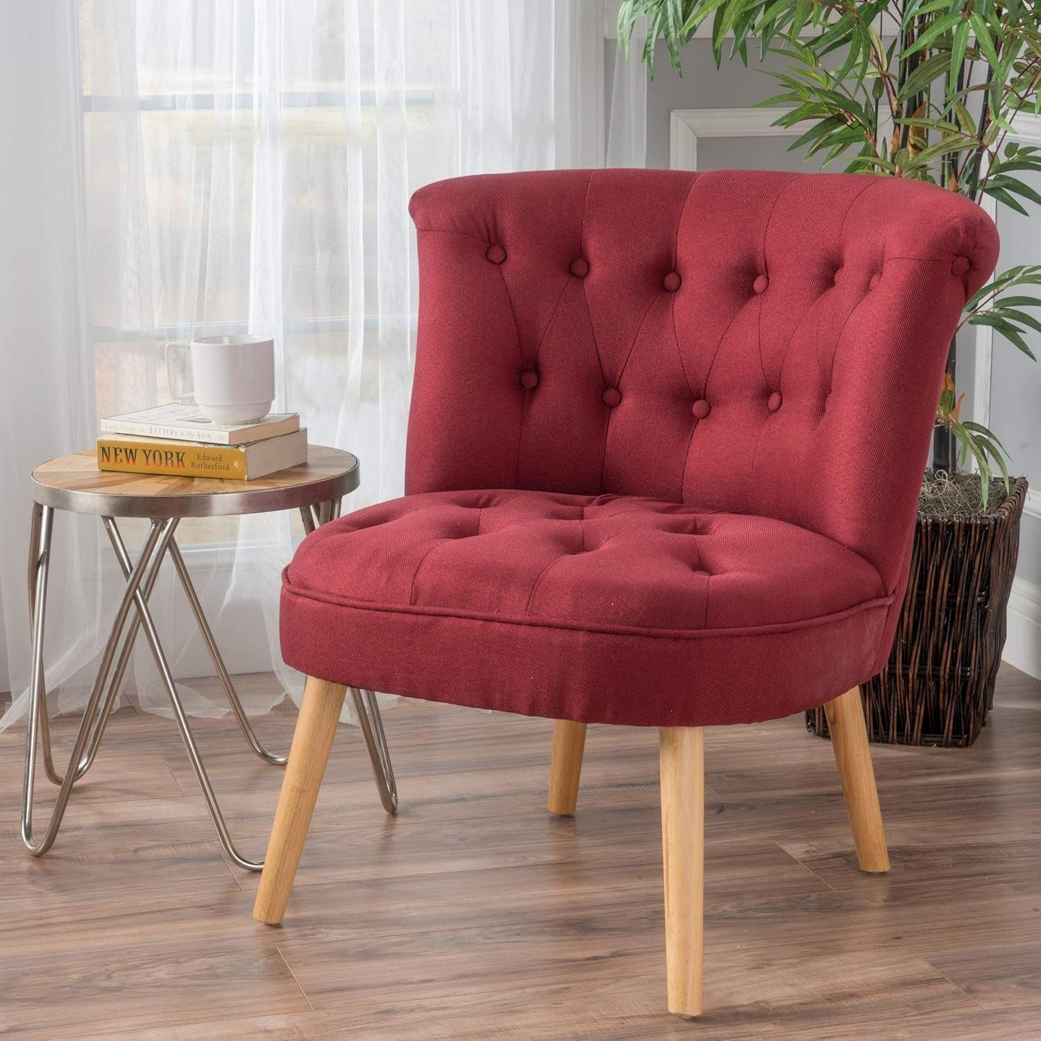 299776 Cicely Accent Chair, Grey