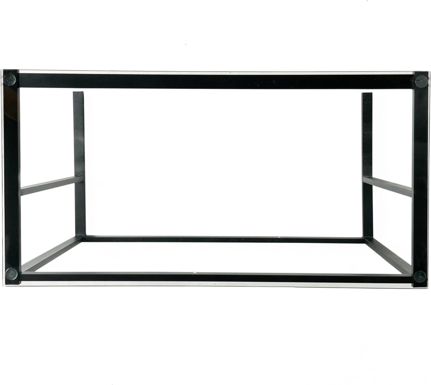 Eghan Tempered Glass Computer Desk, Black