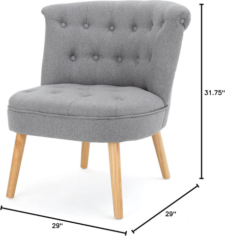 299776 Cicely Accent Chair, Grey