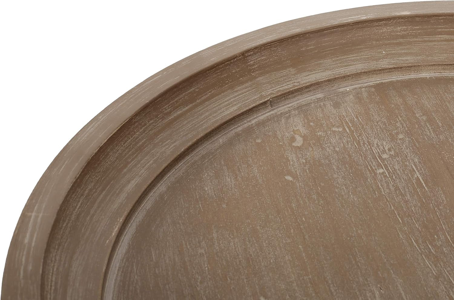 Estelle French Country Accent Table with round Top, Natural
