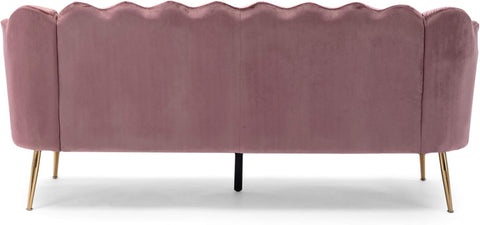 Reitz Sofas, Blush Pink + Gold