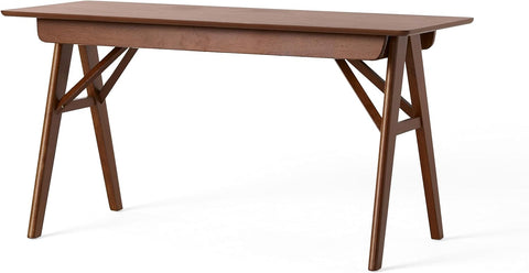 Vienna Mid-Century Wood Desk, Walnut