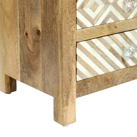 Sandia Mango Wood Nightstand By