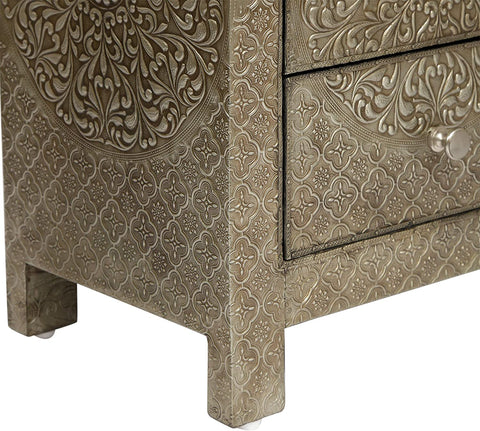 313907 NIGHTSTAND, Silver