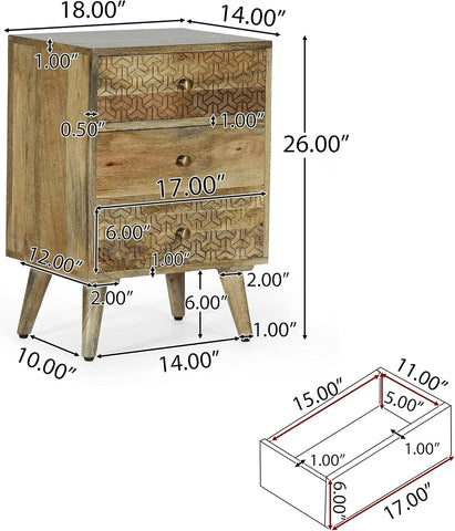 Lytle NIGHTSTAND, Natural