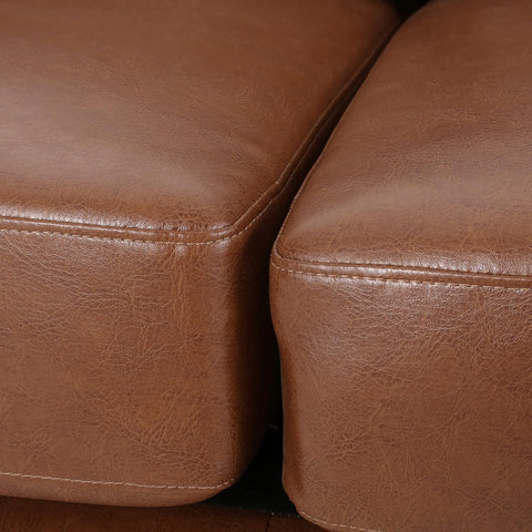 Warbler Sofas, Cognac Brown