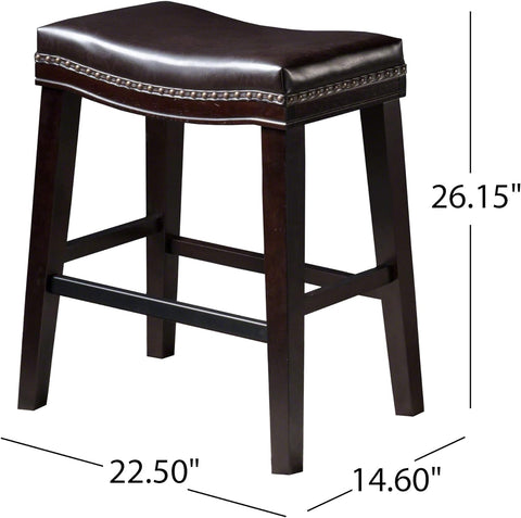 Kainu Counter Stool, Dark Brown