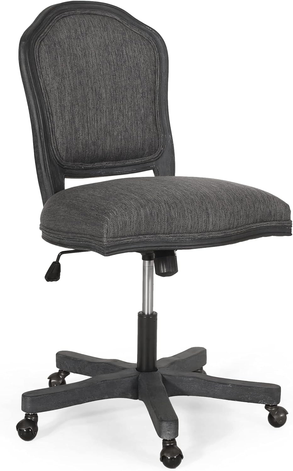 Scilley Office Chair, Charcoal + Grey Weathered