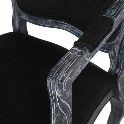 Andrea Dining Chair Sets, Black + Gray