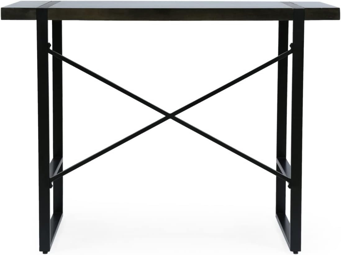 Glentana Desk, Black + Brown