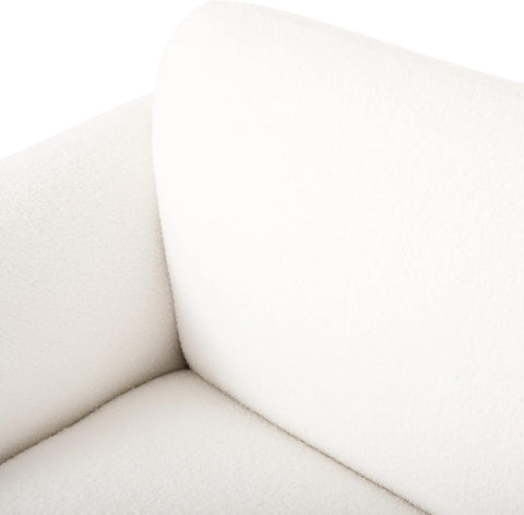 Chaparral Love Seats, White + Matte Black