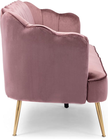 Reitz Sofas, Blush Pink + Gold