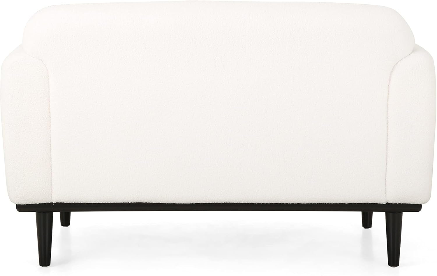 Chaparral Love Seats, White + Matte Black