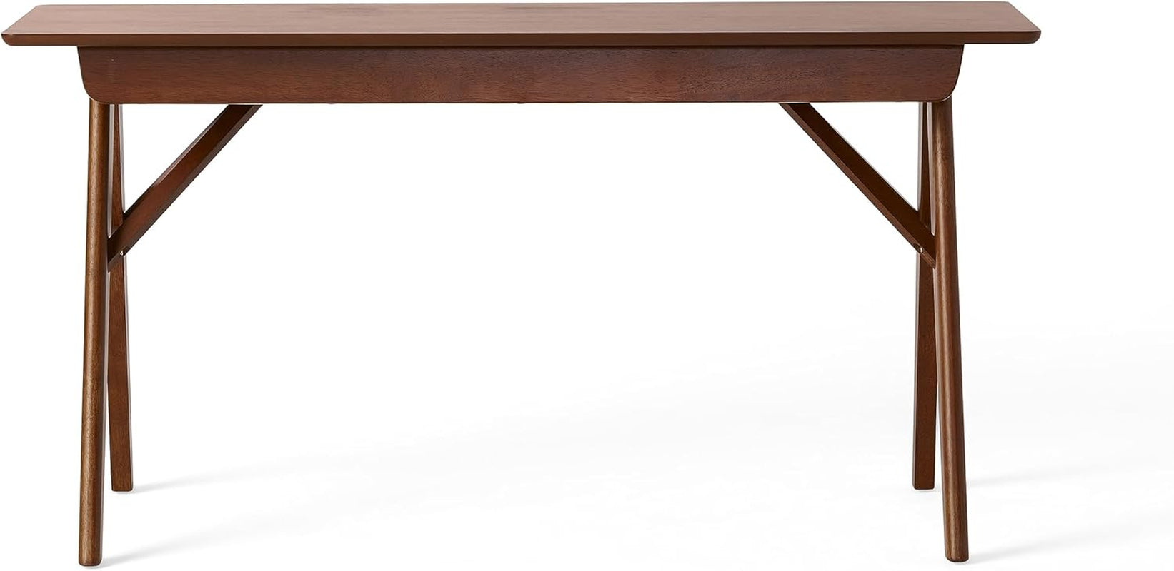 Vienna Mid-Century Wood Desk, Walnut