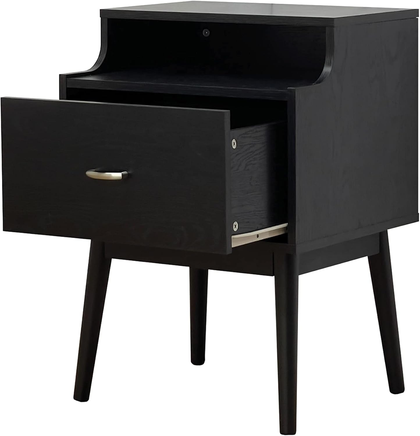 Curtisian Nightstand, Black