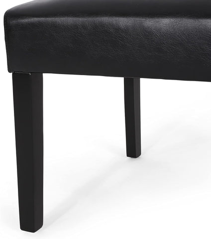 Elwood Dining Chair, Midnight Black + Matte Black