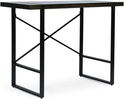 Glentana Desk, Black + Brown