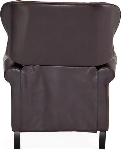 Walder Reconstituted Bycast Leather Recliner, Brown