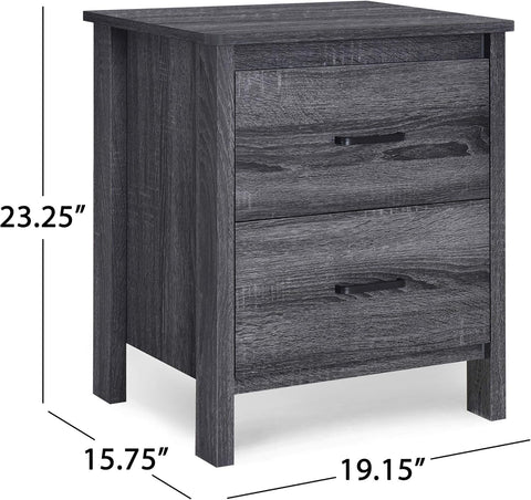 Olimont Nightstand, Sonoma Gray Oak