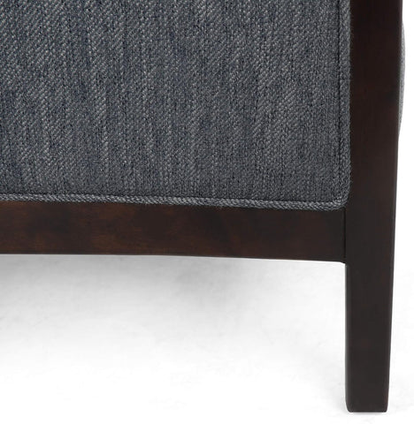 Veatch Recliner, Charcoal + Dark Walnut