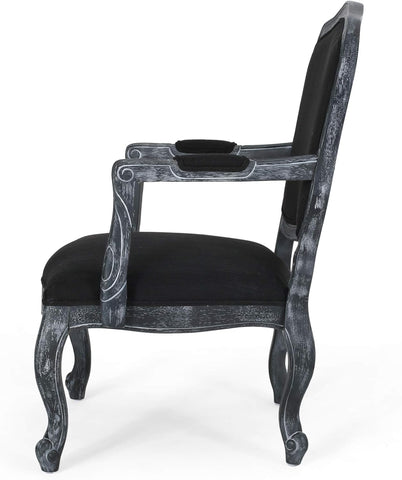 Andrea Dining Chair Sets, Black + Gray