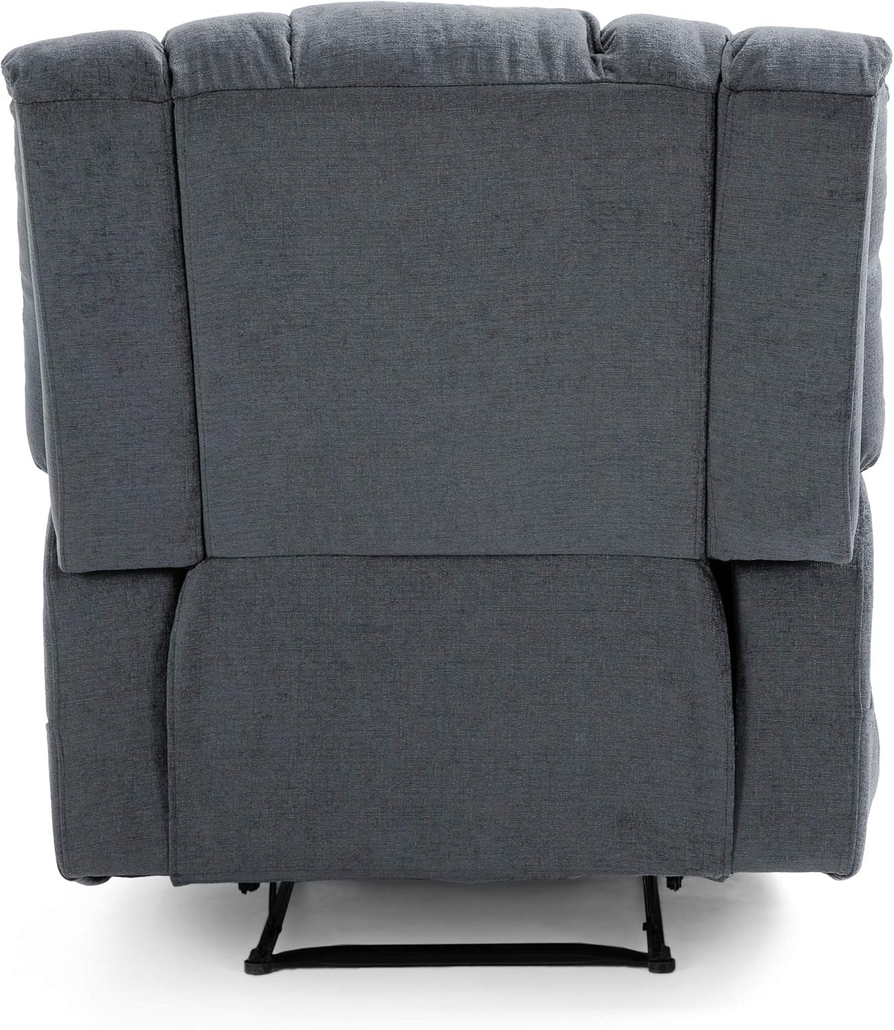 Coosa Massage Recliner, Charcoal + Black