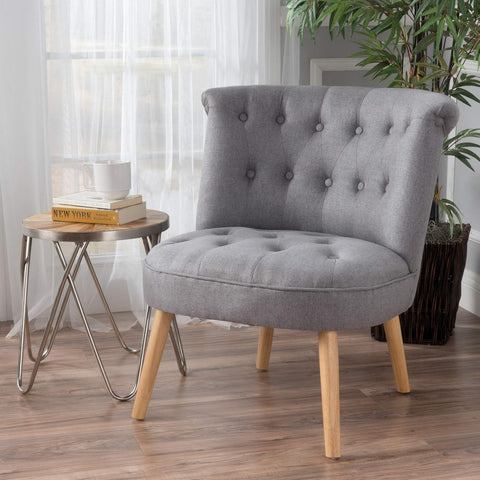 299776 Cicely Accent Chair, Grey