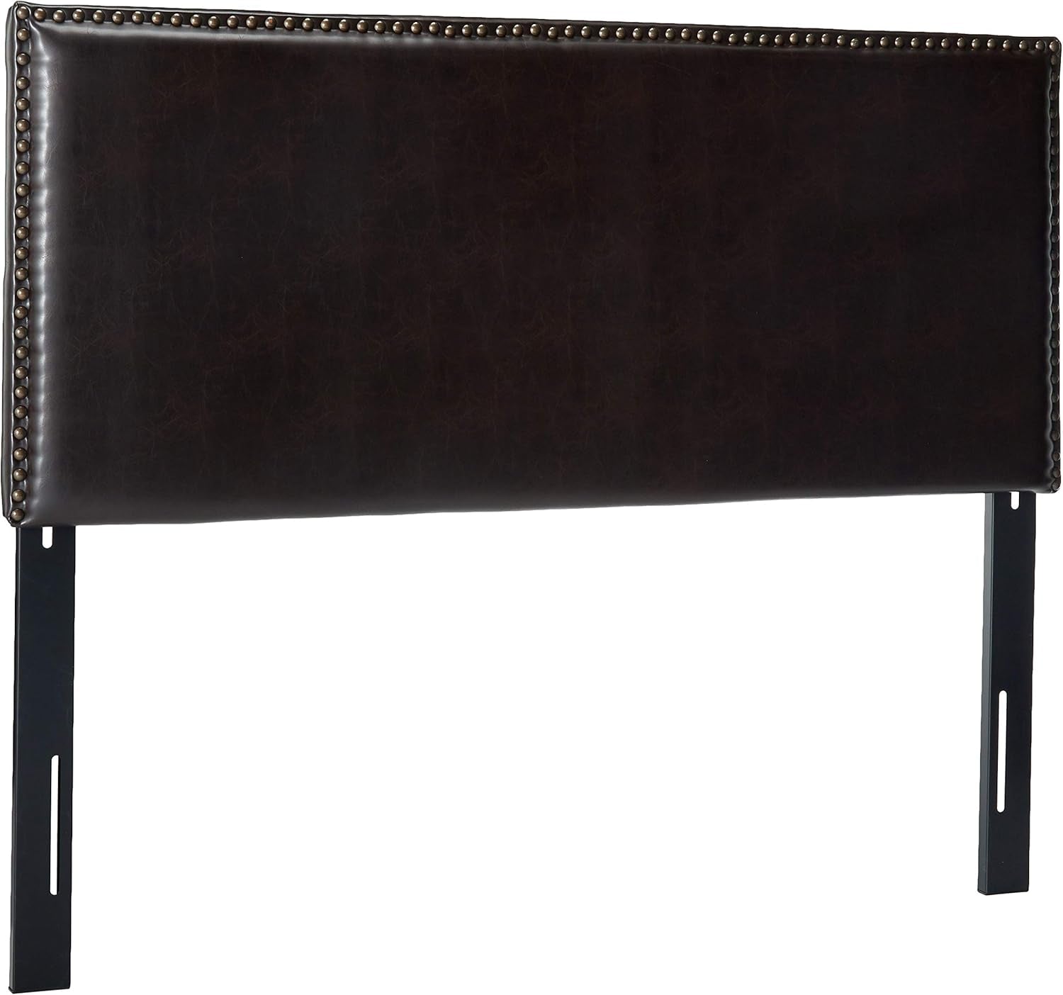 Hilton Leather Headboard, Queen / Full, Brown