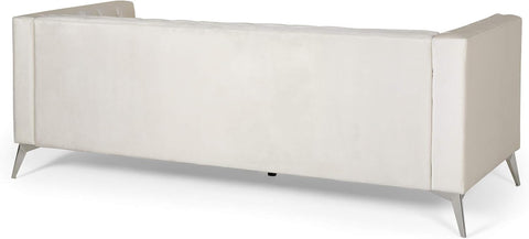 Hillel Sofas, Beige, Silver