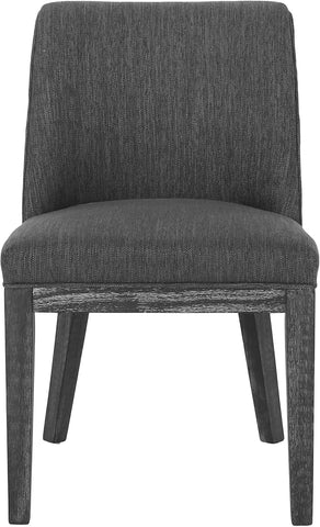 Camas Dining Chair, Charcoal + Weathered Gray