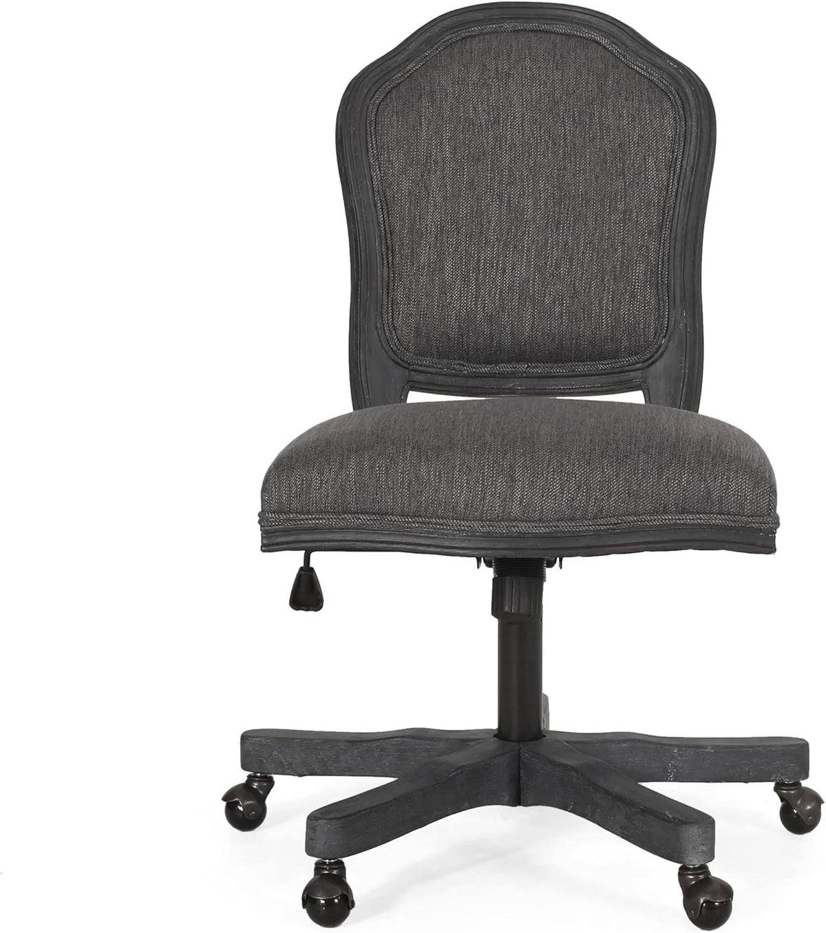 Scilley Office Chair, Charcoal + Grey Weathered