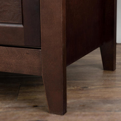 Mid Century Drawer Dresser for Bedroom,Solid Wood Tall Drawers Chest,Retro Organizer Storage Closet for Living Room Corridor,Tableware Cabinet Lockers for Dining Room Kitchen 6 Drawers Brown
