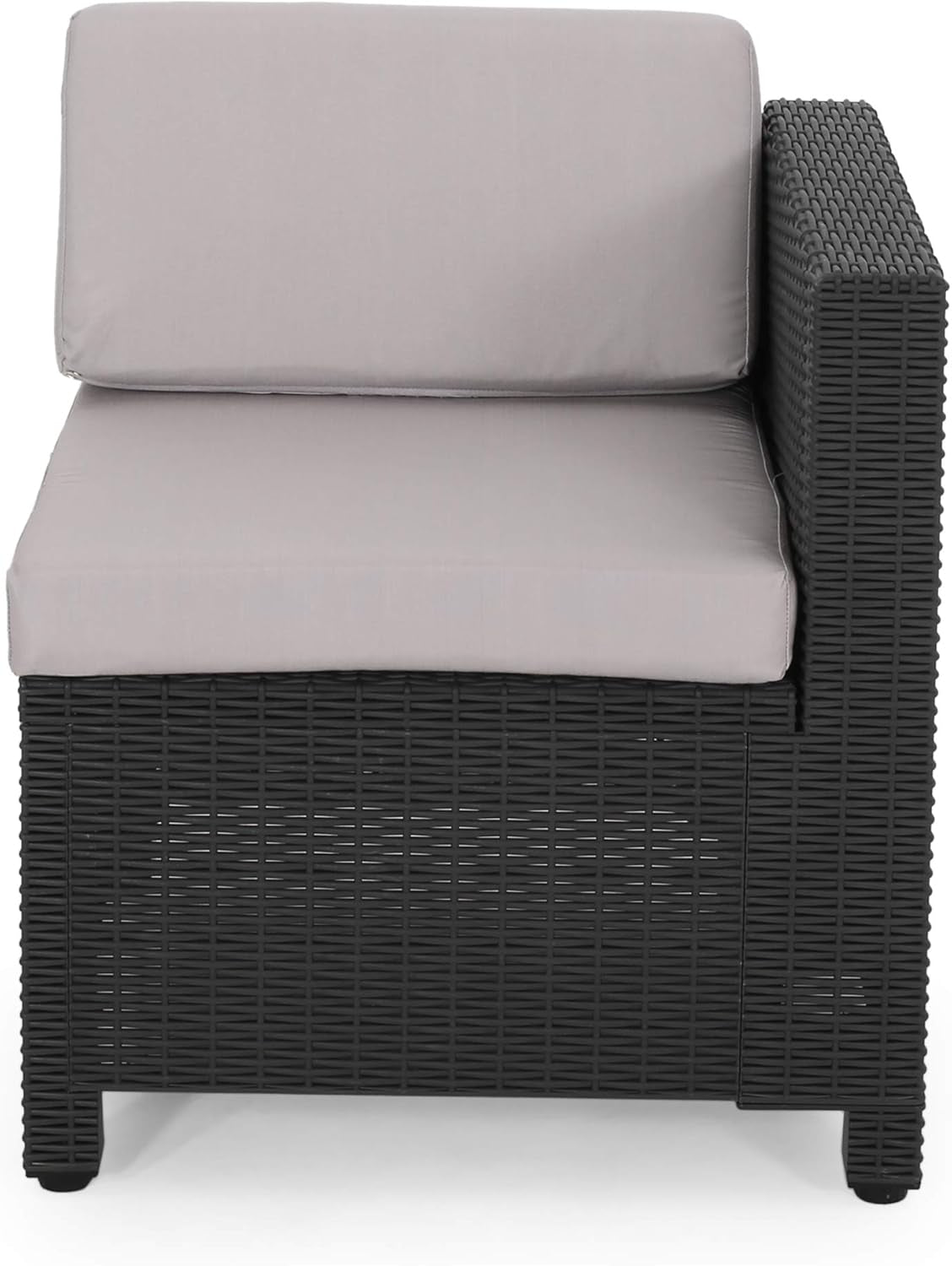 311160 Outdoor Conversation Sets, 24.75" D X 26.00" W X 27.25" H, Dark Gray, Gray