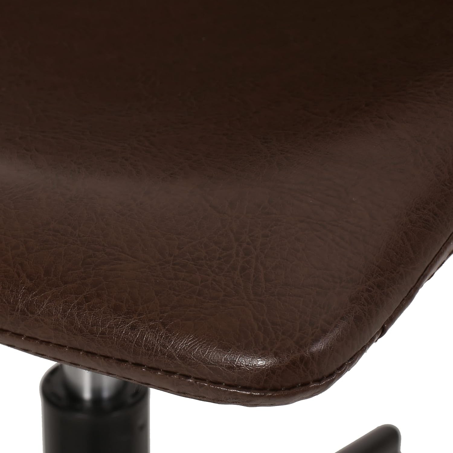 Jarvi Office Chair, Dark Brown + Matte Black