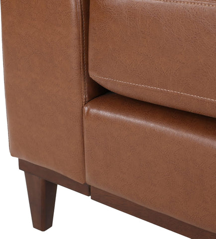 Warbler Sofas, Cognac Brown