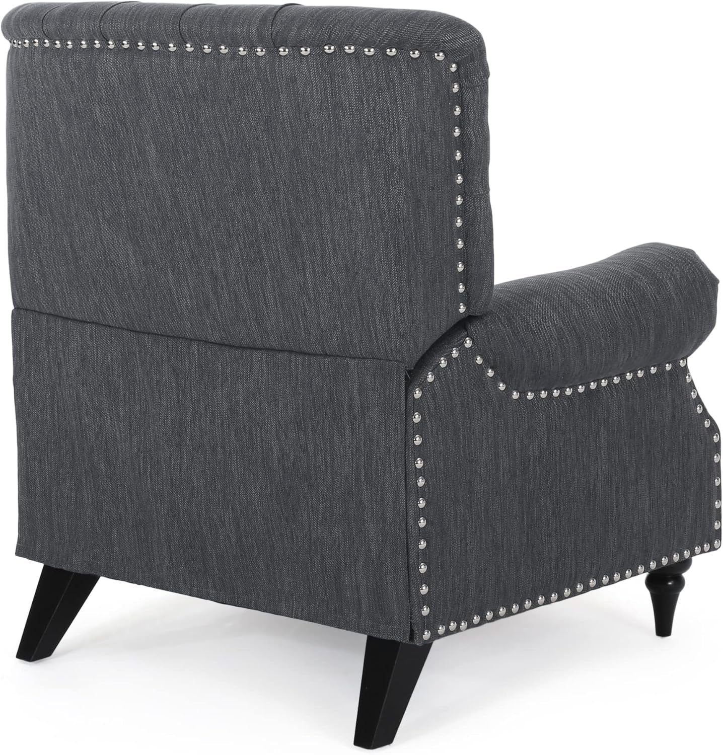 Sunapee Recliner, Charcoal + Espresso