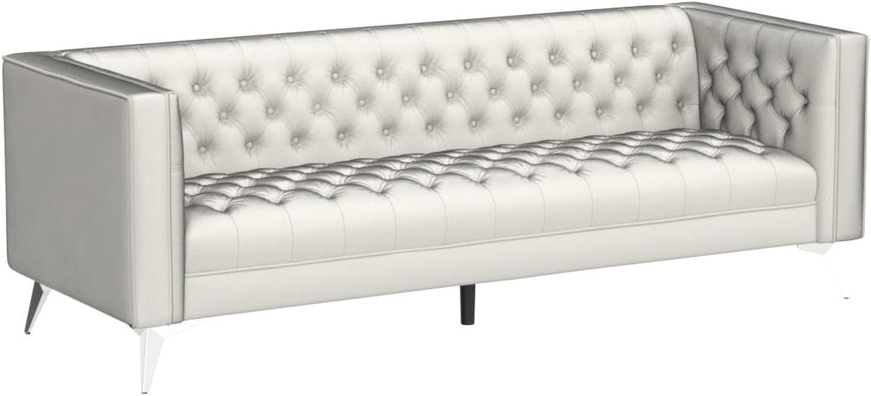 Hillel Sofas, Beige, Silver